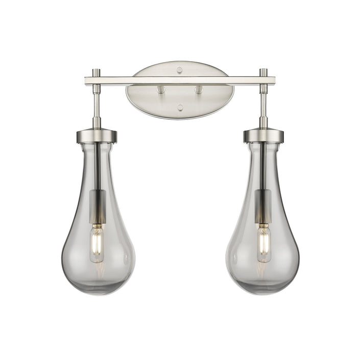 Innovations 451-2W-SN-G451-5SM LED Bath Vanity, Satin Nickel