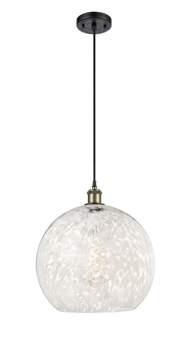 Innovations 516-1P-BAB-G1216-14WM LED Pendant, Black Antique Brass