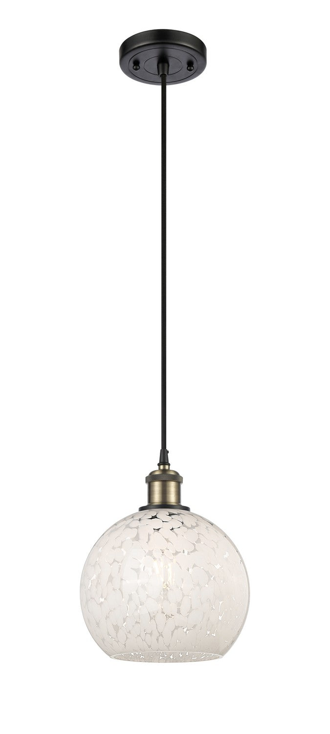 Innovations 516-1P-BAB-G1216-8WM LED Mini Pendant, Black Antique Brass