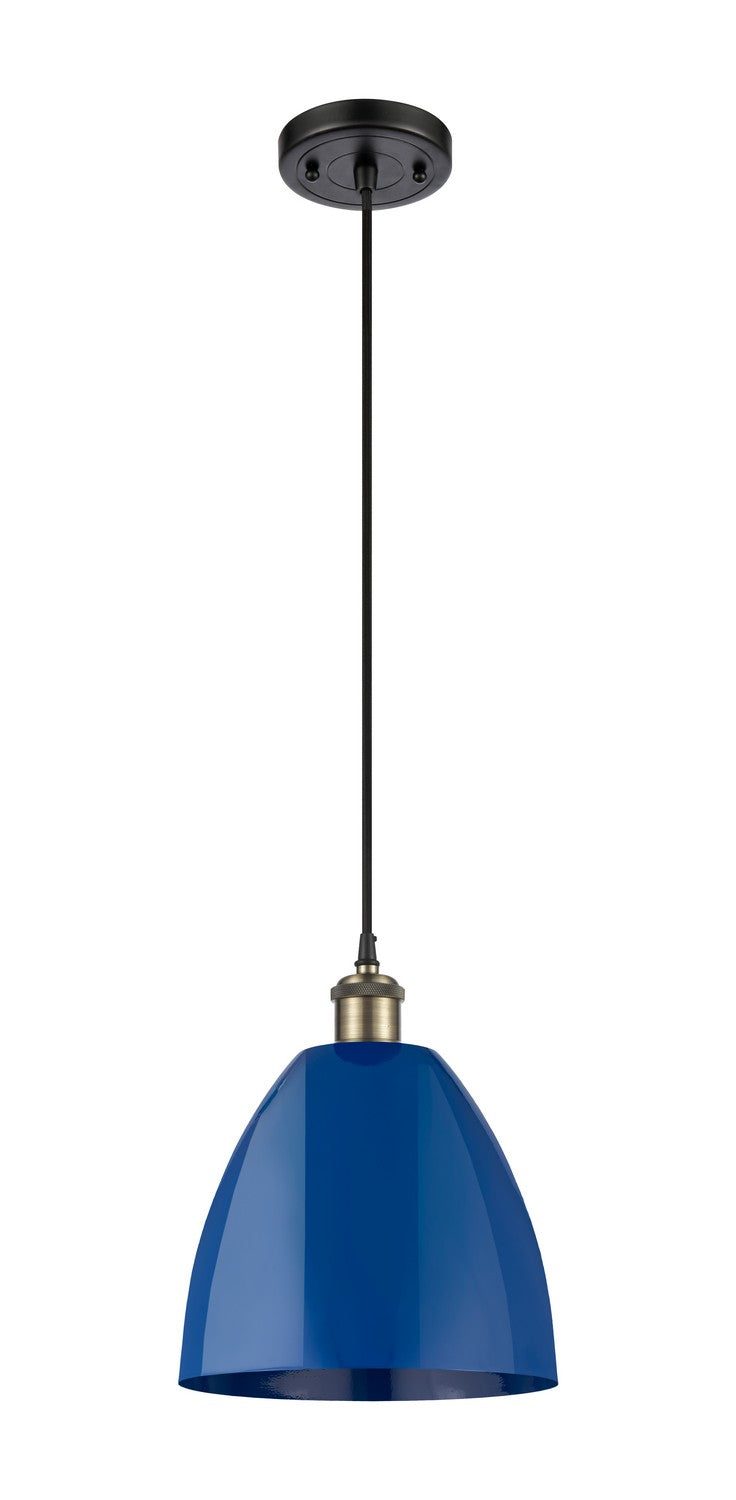 Innovations 516-1P-BAB-MBD-9-BL-LED LED Mini Pendant, Black Antique Brass