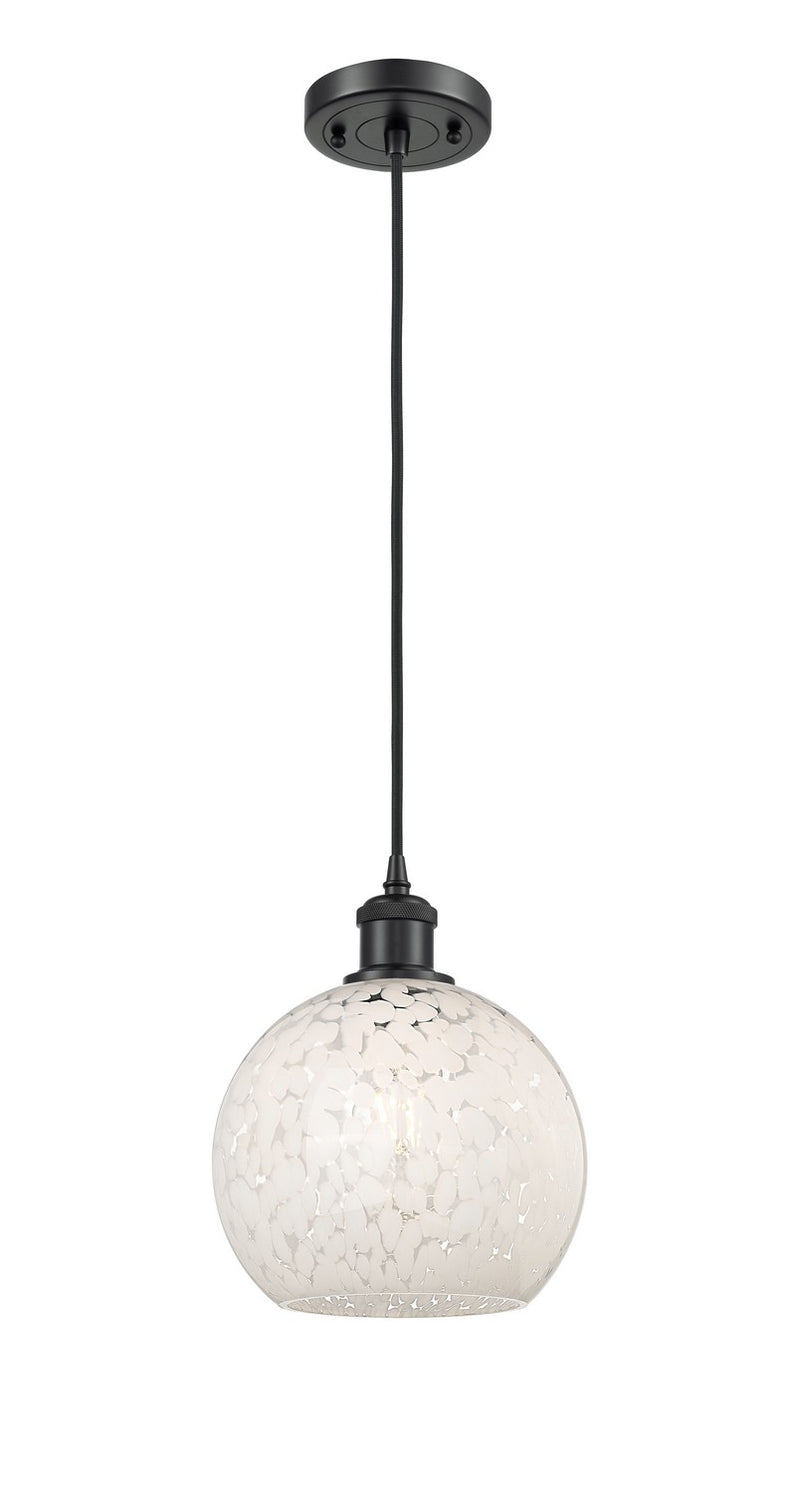 Innovations 516-1P-BK-G1216-8WM LED Mini Pendant, Matte Black
