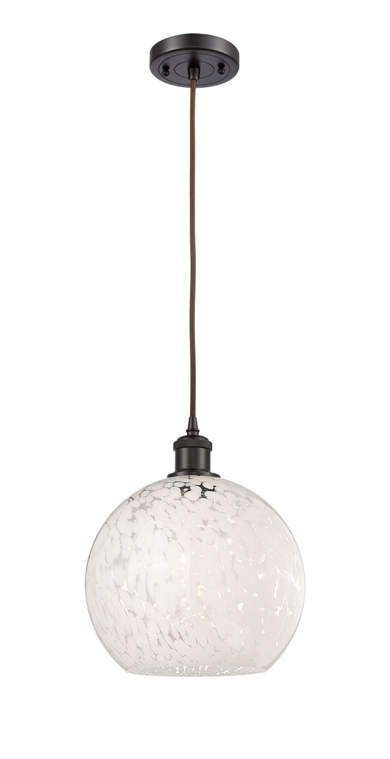 Innovations 516-1P-OB-G1216-10WM LED Mini Pendant, Oil Rubbed Bronze
