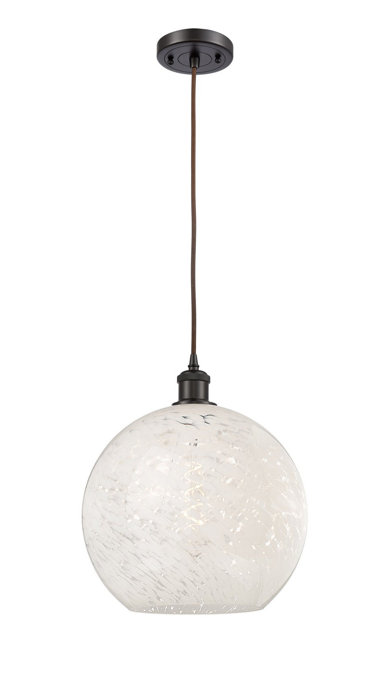 Innovations 516-1P-OB-G1216-12WM LED Mini Pendant, Oil Rubbed Bronze