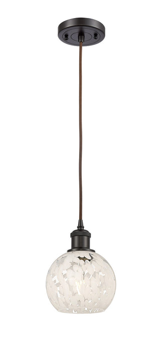 Innovations 516-1P-OB-G1216-6WM LED Mini Pendant, Oil Rubbed Bronze