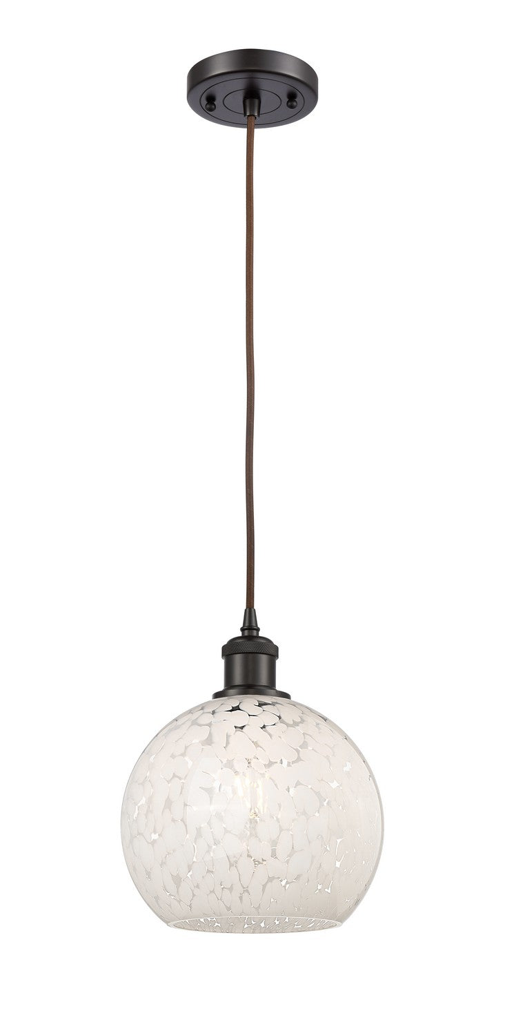 Innovations 516-1P-OB-G1216-8WM LED Mini Pendant, Oil Rubbed Bronze