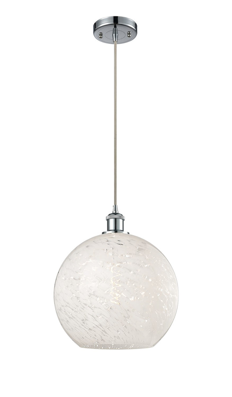 Innovations 516-1P-PC-G1216-12WM LED Mini Pendant, Polished Chrome