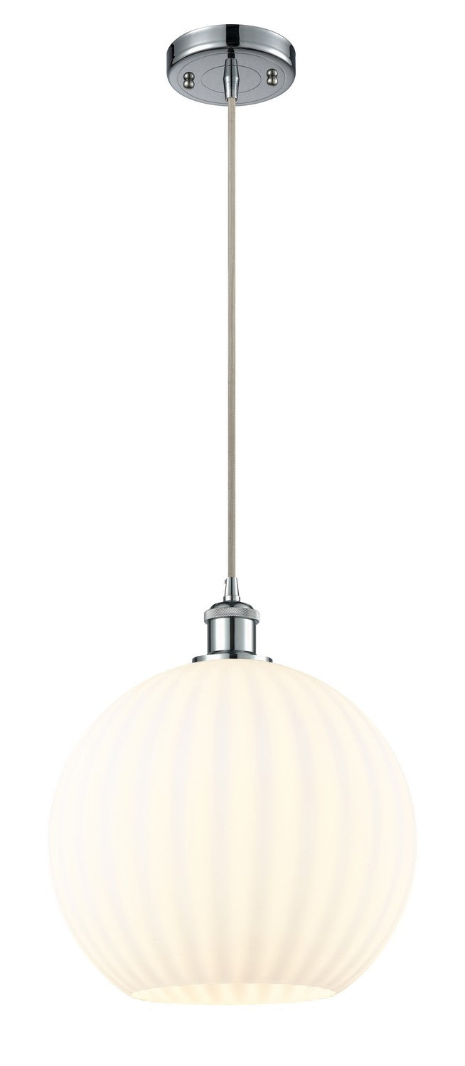 Innovations 516-1P-PC-G1217-12WV LED Mini Pendant, Polished Chrome