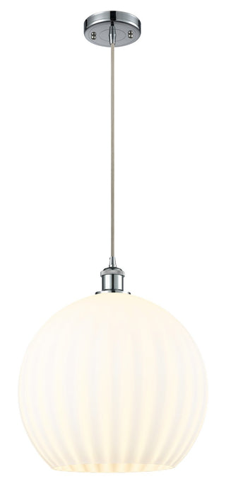 Innovations 516-1P-PC-G1217-14WV LED Pendant, Polished Chrome