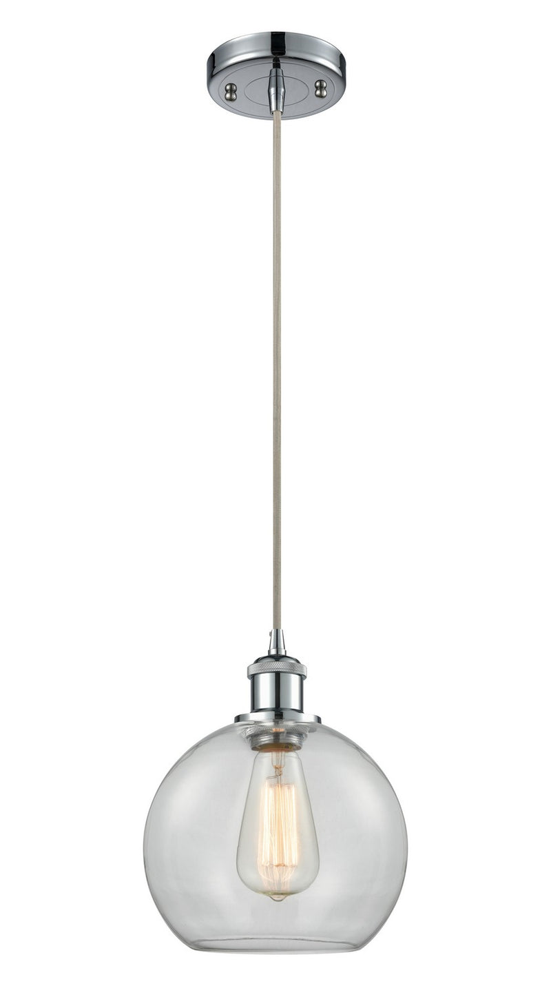 Innovations 516-1P-PC-G122-8 One Light Mini Pendant, Polished Chrome