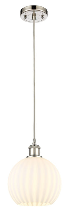 Innovations 516-1P-PN-G1217-8WV LED Mini Pendant, Polished Nickel