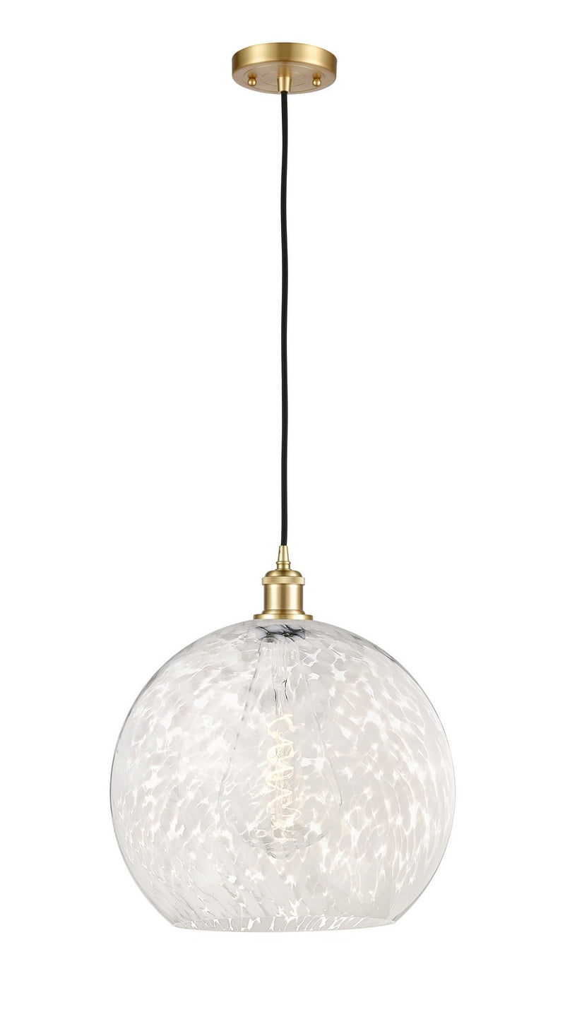 Innovations 516-1P-SG-G1216-14WM LED Pendant, Satin Gold