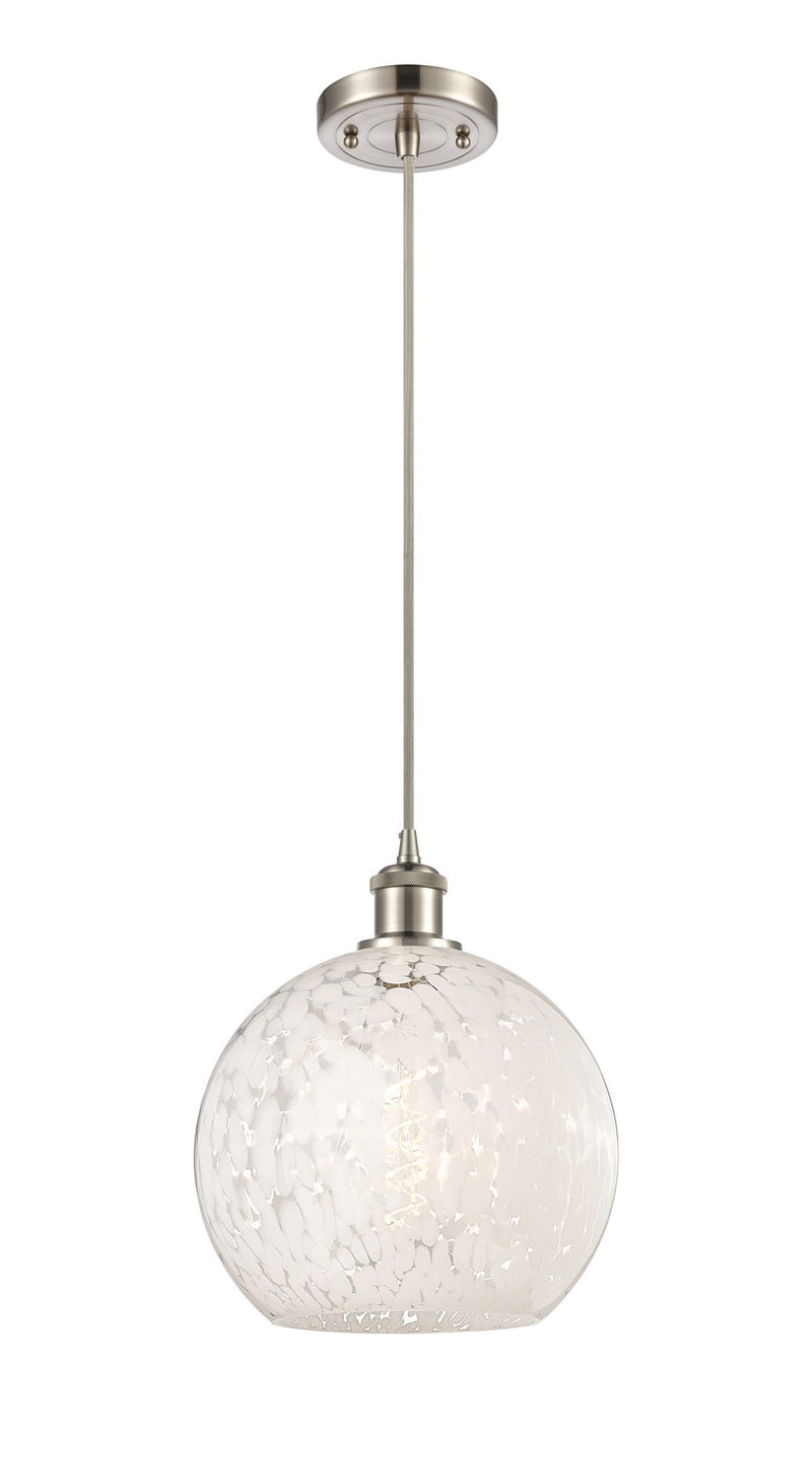 Innovations 516-1P-SN-G1216-10WM LED Mini Pendant, Brushed Satin Nickel