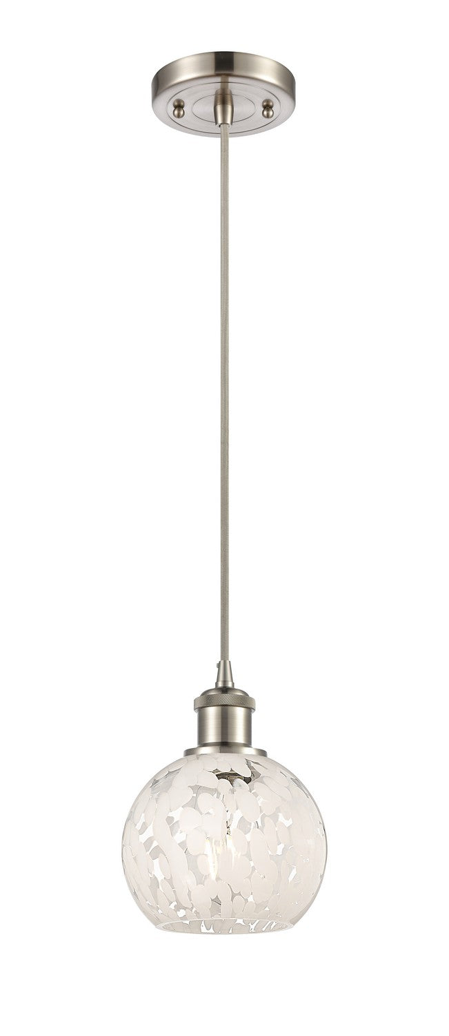 Innovations 516-1P-SN-G1216-6WM LED Mini Pendant, Brushed Satin Nickel