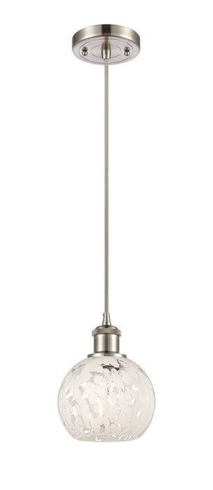 Innovations 516-1P-SN-G1216-6WM LED Mini Pendant, Brushed Satin Nickel