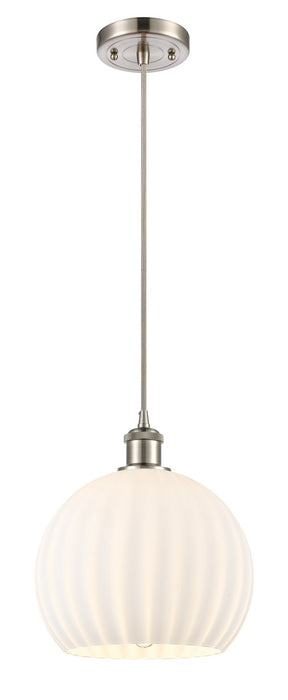 Innovations 516-1P-SN-G1217-10WV LED Mini Pendant, Brushed Satin Nickel