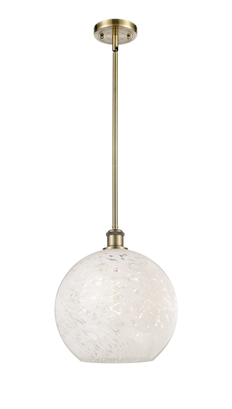 Innovations 516-1S-AB-G1216-12WM LED Mini Pendant, Antique Brass