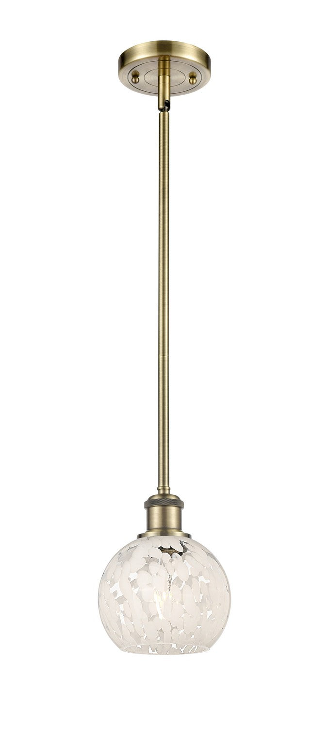 Innovations 516-1S-AB-G1216-6WM LED Mini Pendant, Antique Brass