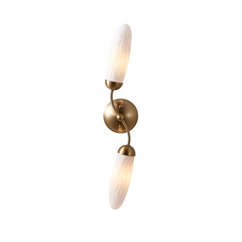 Kalco 520622WB Nine Light Wall Sconce, Winter Brass