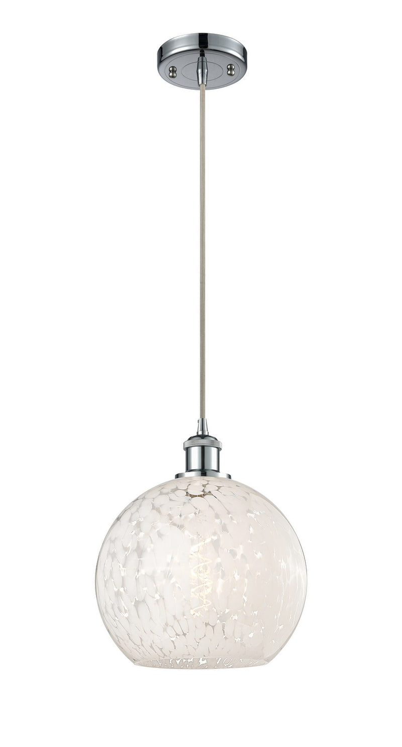 Innovations 516-1P-PC-G1216-10WM LED Mini Pendant, Polished Chrome
