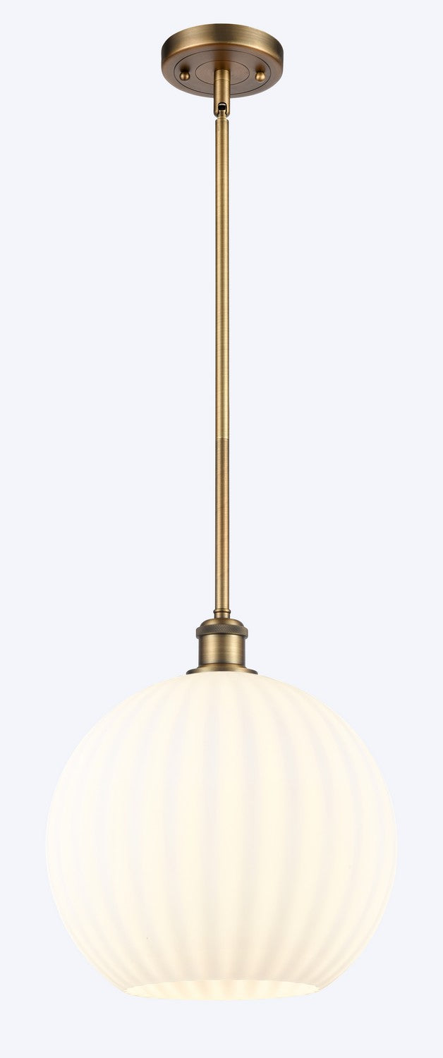 Innovations 516-1S-BB-G1217-12WV LED Mini Pendant, Brushed Brass