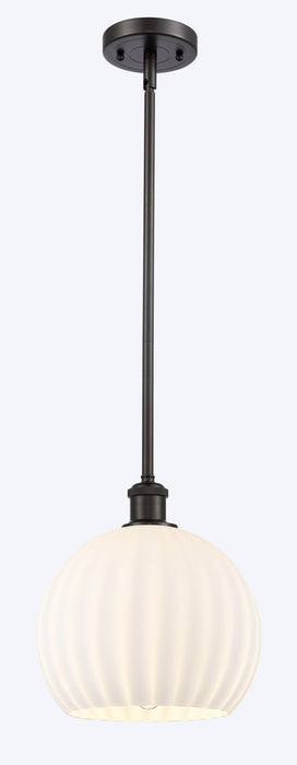 Innovations 516-1S-OB-G1217-10WV LED Mini Pendant, Oil Rubbed Bronze