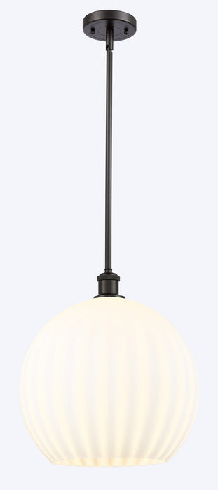 Innovations 516-1S-OB-G1217-14WV LED Pendant, Oil Rubbed Bronze
