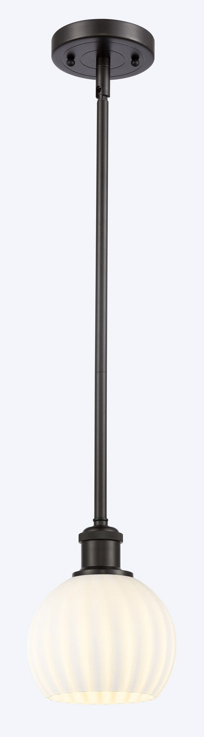 Innovations 516-1S-OB-G1217-6WV LED Mini Pendant, Oil Rubbed Bronze