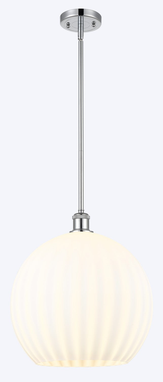 Innovations 516-1S-PC-G1217-14WV LED Pendant, Polished Chrome