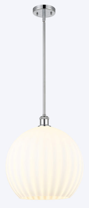 Innovations 516-1S-PC-G1217-14WV LED Pendant, Polished Chrome