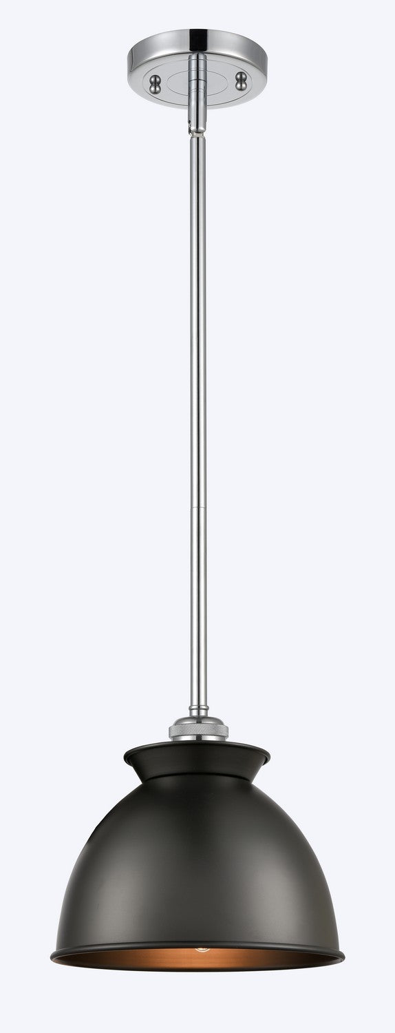 Innovations 516-1S-PC-M14-BK One Light Mini Pendant, Polished Chrome