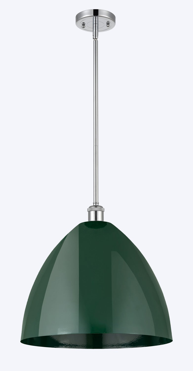 Innovations 516-1S-PC-MBD-16-GR One Light Pendant, Polished Chrome