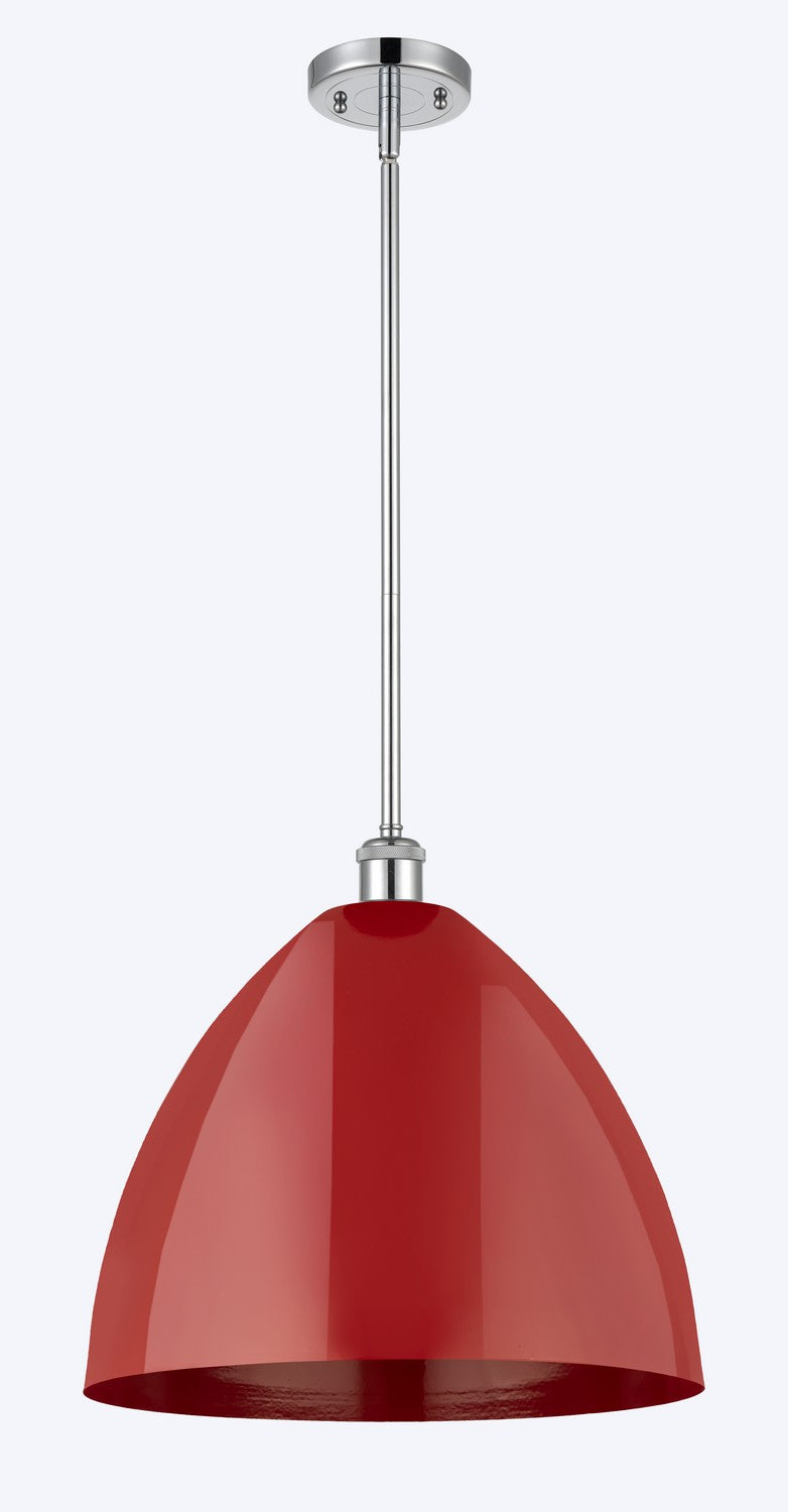Innovations 516-1S-PC-MBD-16-RD One Light Pendant, Polished Chrome