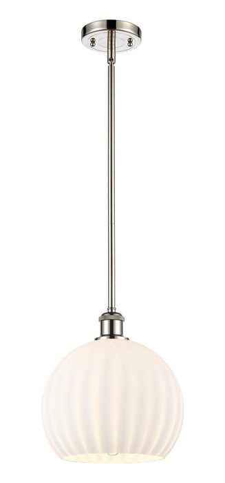 Innovations 516-1S-PN-G1217-10WV LED Mini Pendant, Polished Nickel