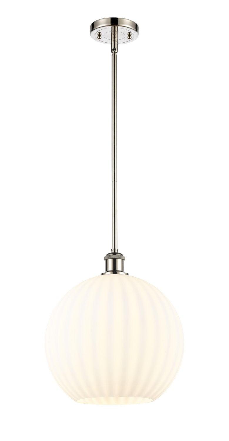 Innovations 516-1S-PN-G1217-12WV LED Mini Pendant, Polished Nickel