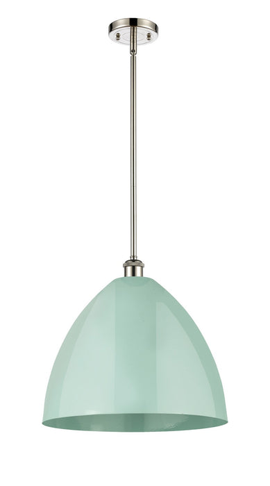 Innovations 516-1S-PN-MBD-16-SF One Light Pendant, Polished Nickel