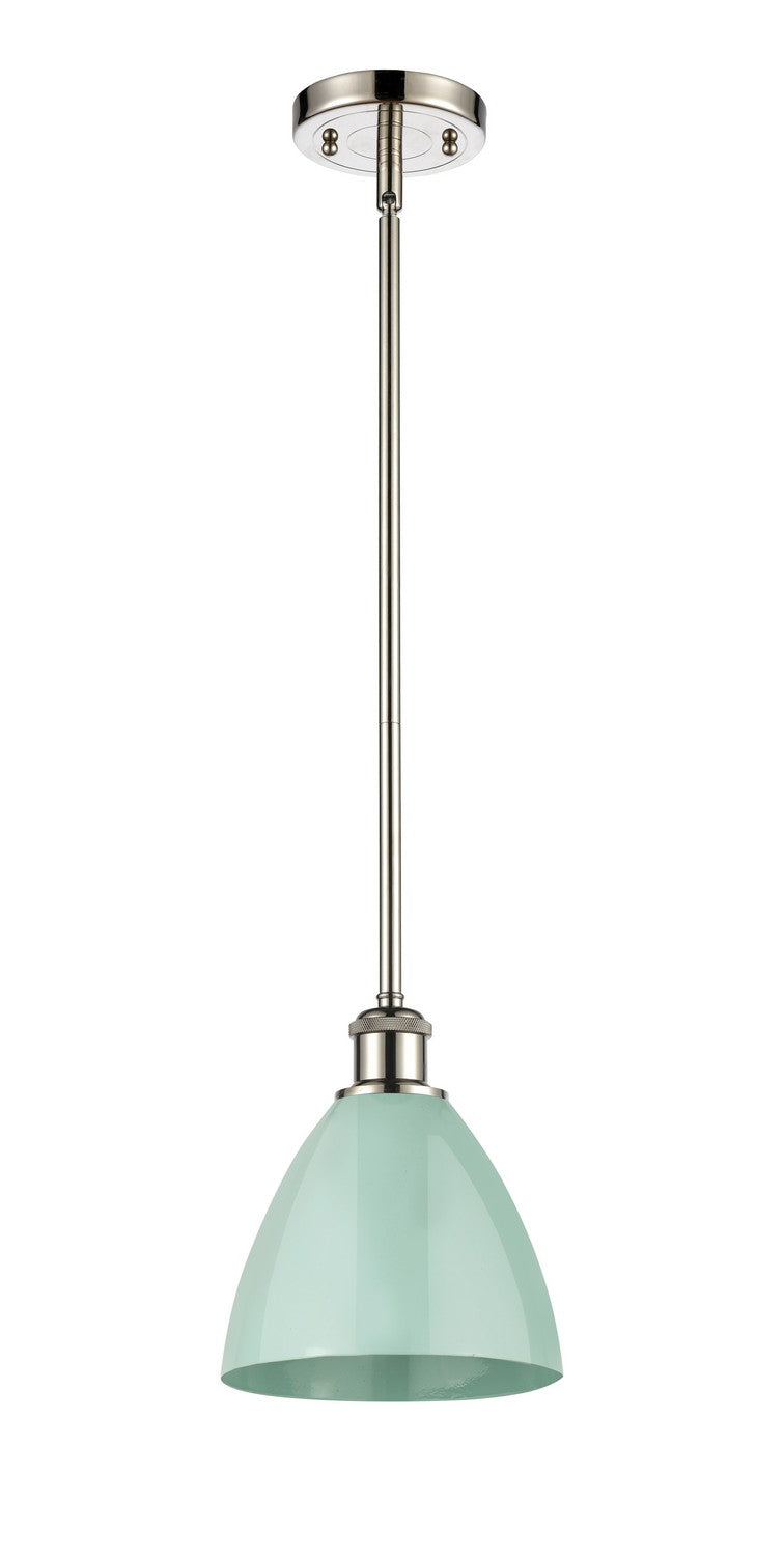 Innovations 516-1S-PN-MBD-75-SF One Light Pendant, Polished Nickel