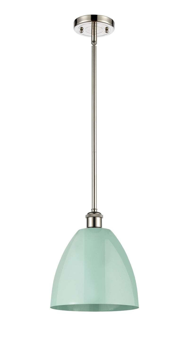 Innovations 516-1S-PN-MBD-9-SF One Light Pendant, Polished Nickel
