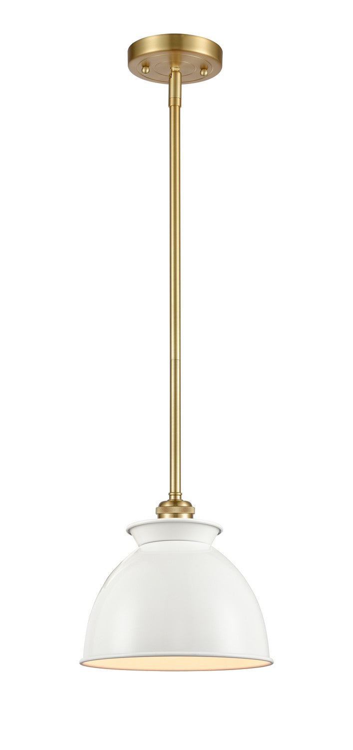 Innovations 516-1S-SG-M14-W One Light Mini Pendant, Satin Gold
