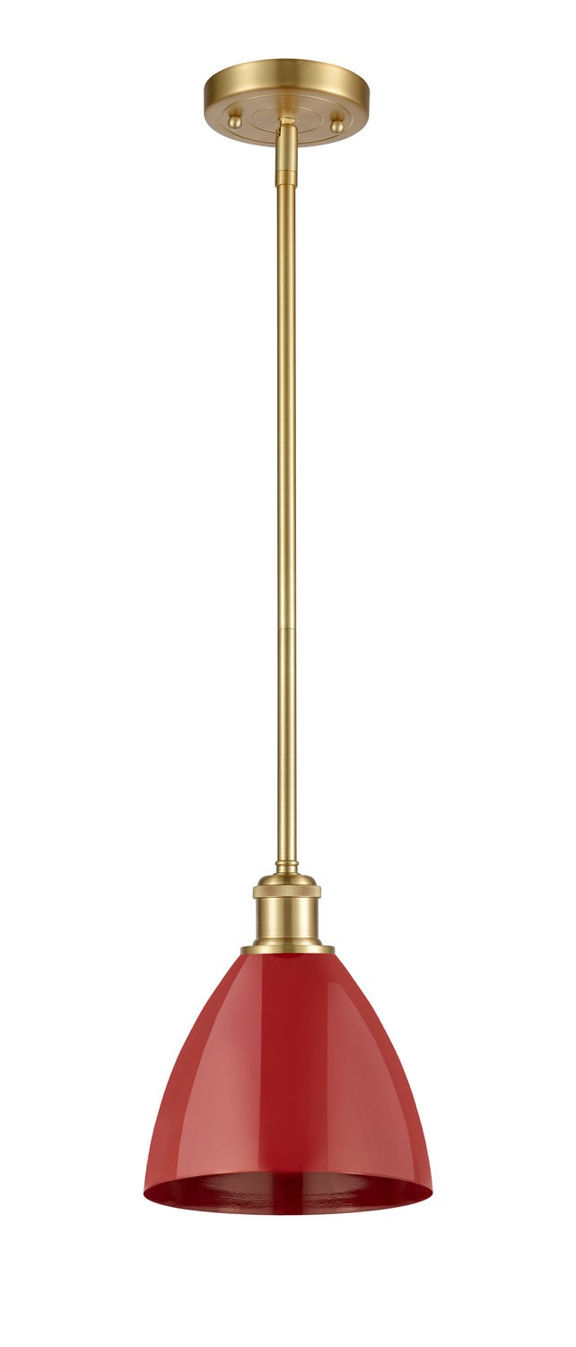 Innovations 516-1S-SG-MBD-75-RD One Light Pendant, Satin Gold