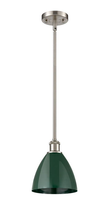 Innovations 516-1S-SN-MBD-75-GR One Light Pendant, Brushed Satin Nickel