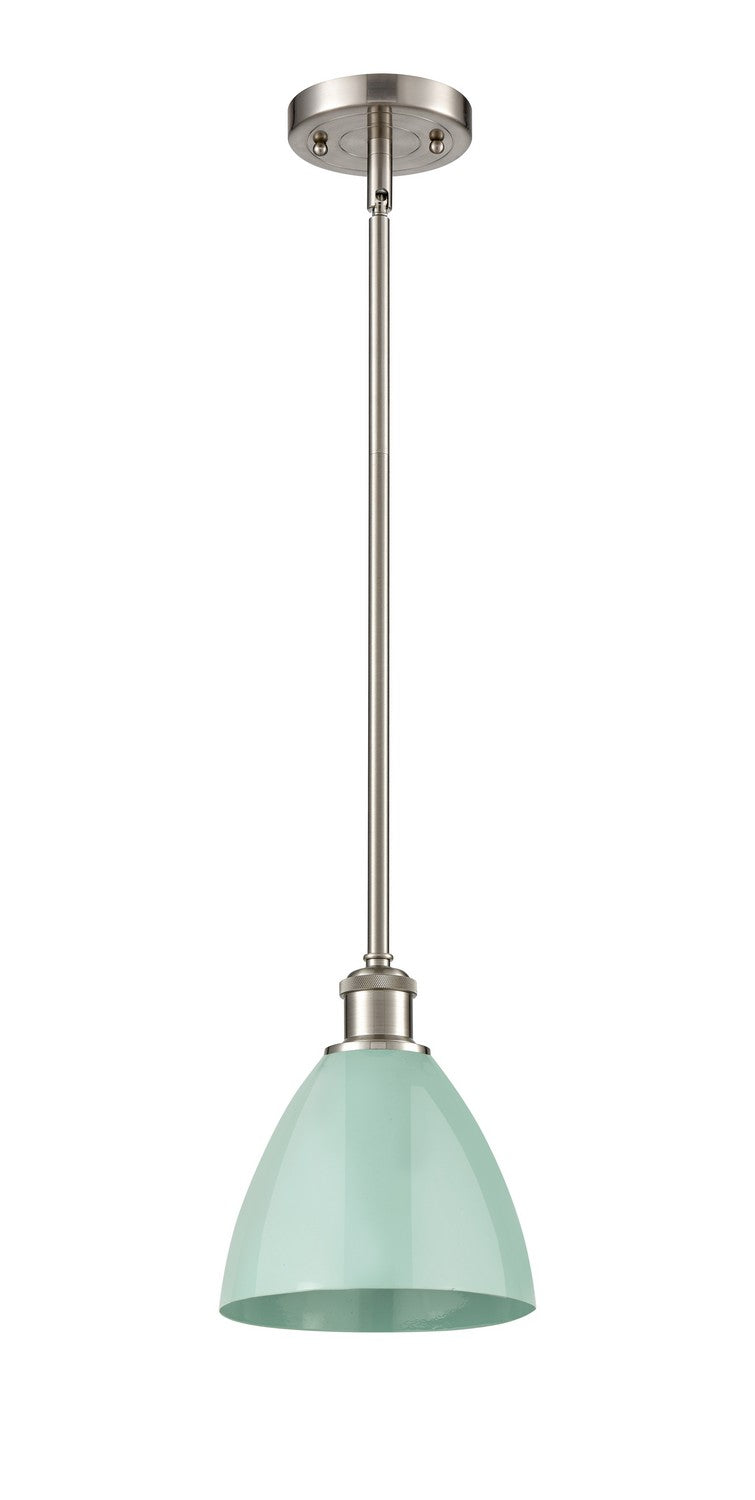 Innovations 516-1S-SN-MBD-75-SF One Light Pendant, Brushed Satin Nickel
