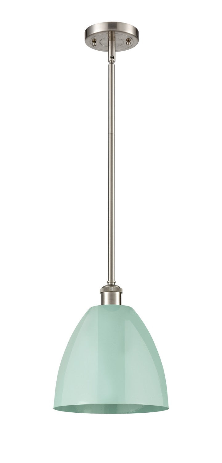Innovations 516-1S-SN-MBD-9-SF One Light Pendant, Brushed Satin Nickel