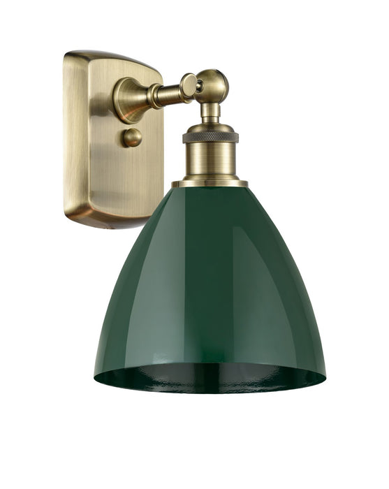 Innovations 516-1W-AB-MBD-75-GR One Light Wall Sconce, Antique Brass