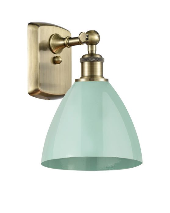 Innovations 516-1W-AB-MBD-75-SF One Light Wall Sconce, Antique Brass