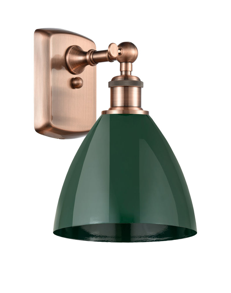 Innovations 516-1W-AC-MBD-75-GR One Light Wall Sconce, Antique Copper