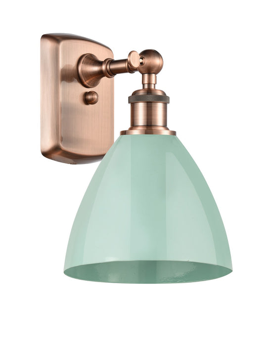 Innovations 516-1W-AC-MBD-75-SF One Light Wall Sconce, Antique Copper