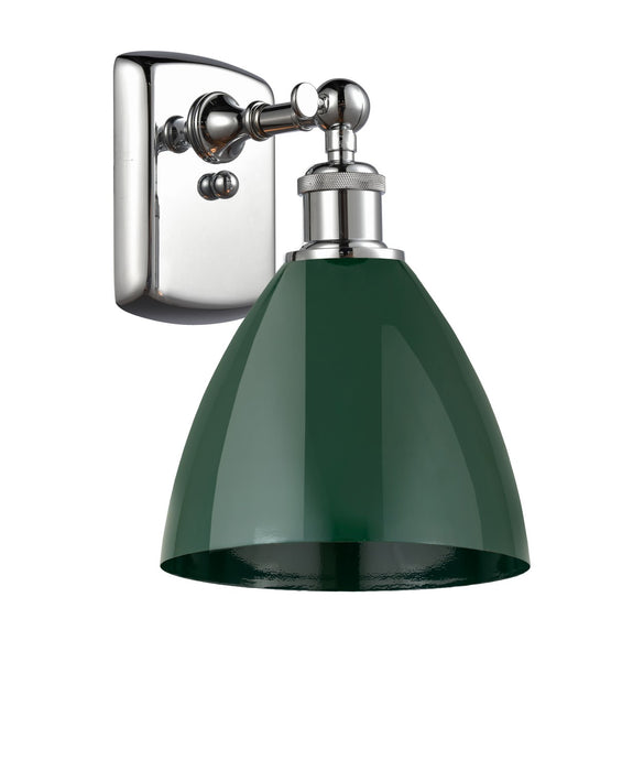 Innovations 516-1W-PC-MBD-75-GR One Light Wall Sconce, Polished Chrome