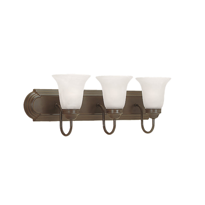 Millennium 483-BZ Three Light Vanity, Bronze