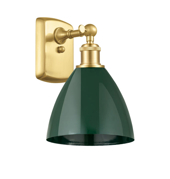 Innovations 516-1W-SG-MBD-75-GR One Light Wall Sconce, Satin Gold