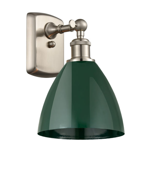 Innovations 516-1W-SN-MBD-75-GR One Light Wall Sconce, Brushed Satin Nickel